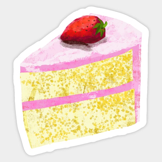 Strawberry Shortcake Sticker by pastanaut